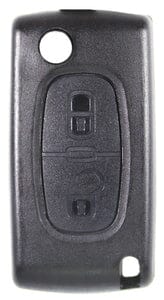2 Button HU83 Flip Key Housing to suit Citroen Car Key Remote Case/Shell/Replace