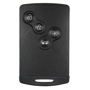 4 Button VA2 433MHz Key Card Remote to suit Renault Megane/Laguna