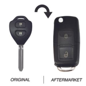 To Suit Toyota compatible 2 button TOY43 remote Key G Chip 314MHz, (71080)