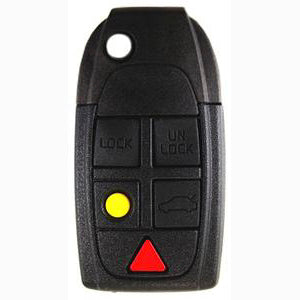 5 Button NE66 Flip Key Housing to suit Volvo