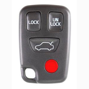 4 Button Key Fob Housing to suit Volvo