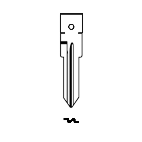 MFK/Transponder/Chip Key Blade to suit Alfa/Fiat GT15R