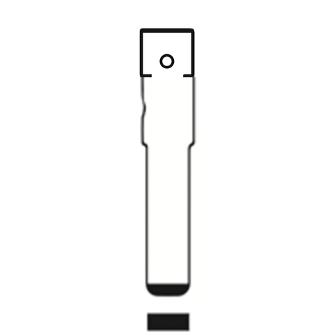 MFK/Transponder/Chip Key Blade to suit Alfa/Fiat SIP22