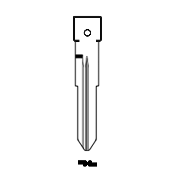 MFK/Transponder/Chip Key Blade to suit Isuzu SZ21R