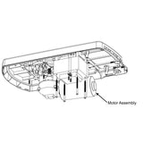Genuine Merlin Motor Assembly Tiltmaster (MT100EVO)