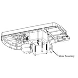 Genuine Merlin Motor Assembly Tiltmaster (MT100EVO)