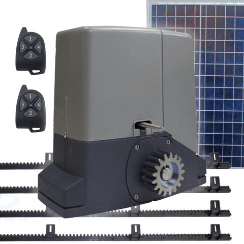 Letron SL3000S DIY Sliding Gate Motor Kit - Solar Powered