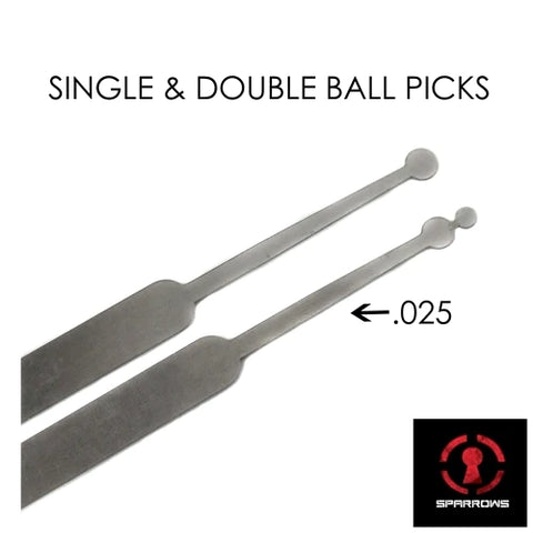 Sparrows Single Double Ball Picks With Handles