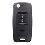 To Suit Jeep 2 Button Flip Remote Case/Key/Shell