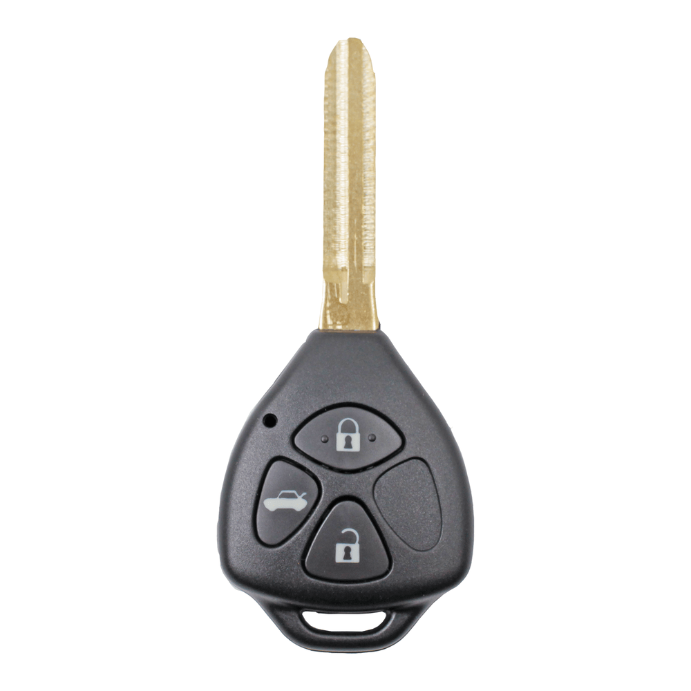 Car Key 3 Button Blank Shell/Case To Suit Toyota Corolla/Camry/Avalon