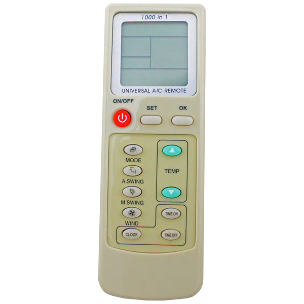 Universal AC Air Conditioning Remote 1000 in 1
