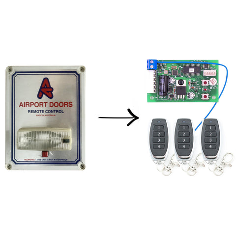 Airport Plug-In Upgrade Kit Receiver To Suit Elsema KEY-301/FMT-301