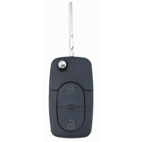 To Suit Audi 2 Button Uncut Key