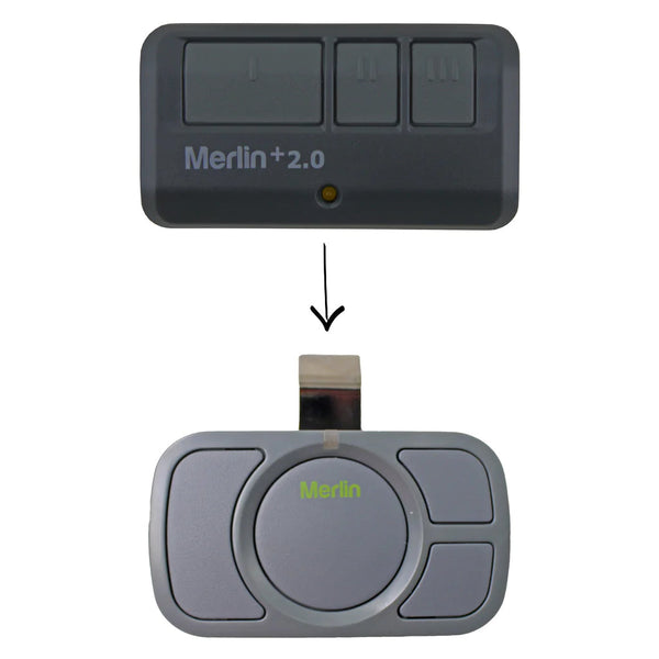Merlin+ 2.0 E943/E943M Genuine Visor Remote
