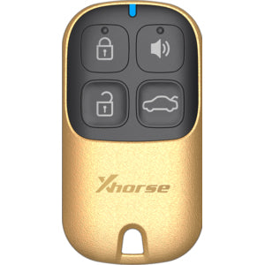 X-Horse 4 Button Gold Garage Remote XKXH02EN