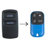 2 Button 433MHz Key Fob to suit Mitsubishi Pajero