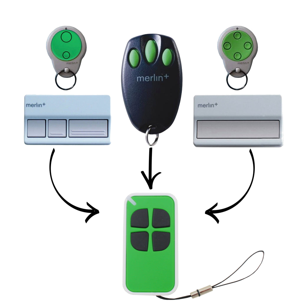 Merlin Game Remote Merlin+ Compatible Remote-Remote Pro
