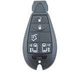 Chrysler Voyager 2008 - 2014 5 Button Key Remote Case/Shell/Blank/Enclosure - Remote Pro - 1
