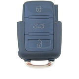 Volkswagen VW Passat Jetta 3 Button Remote Key Bottom Part Shell/Case/Enclosure - Remote Pro - 1