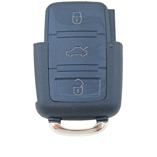 Volkswagen VW Passat Jetta 3 Button Remote Key Bottom Part Shell/Case/Enclosure - Remote Pro - 1