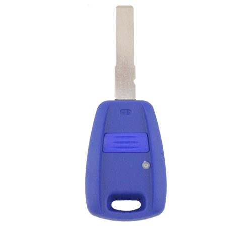 Fiat 1 Button Key Remote Replacement Case/Shell/Blank Punto Bravo Stilo Blue - Remote Pro - 1