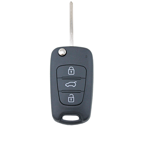 Hyundai i30 i20 Elantra 3 Button Flip Key Replacement Remote Case/Shell/Blank - Remote Pro - 1
