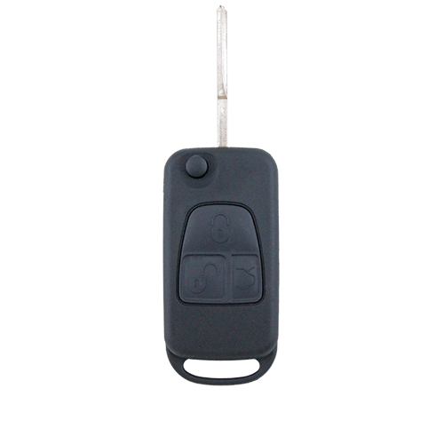 Mercedes-Benz 3 Button Remote Flip Key Blank Replacement Shell/Case/Enclosure - Remote Pro - 1