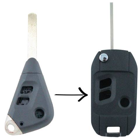 Subaru Liberty Impreza Outback Remote Car Flip Key Blank Shell - Remote Pro - 1