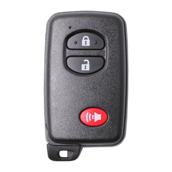 3 Button Black Remote/Key Fob To Suit Toyota