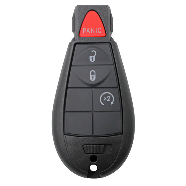 To Suit Chrysler/Dodge/Jeep 4 Button Fob Remote Case/Shell/Key