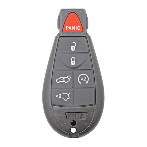 To Suit Chrysler/Dodge/Jeep 6 Button Key Remote Fob/Case/Shell