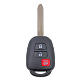 Blank 3 Button Car Key/Shell/Case To Suit Toyota