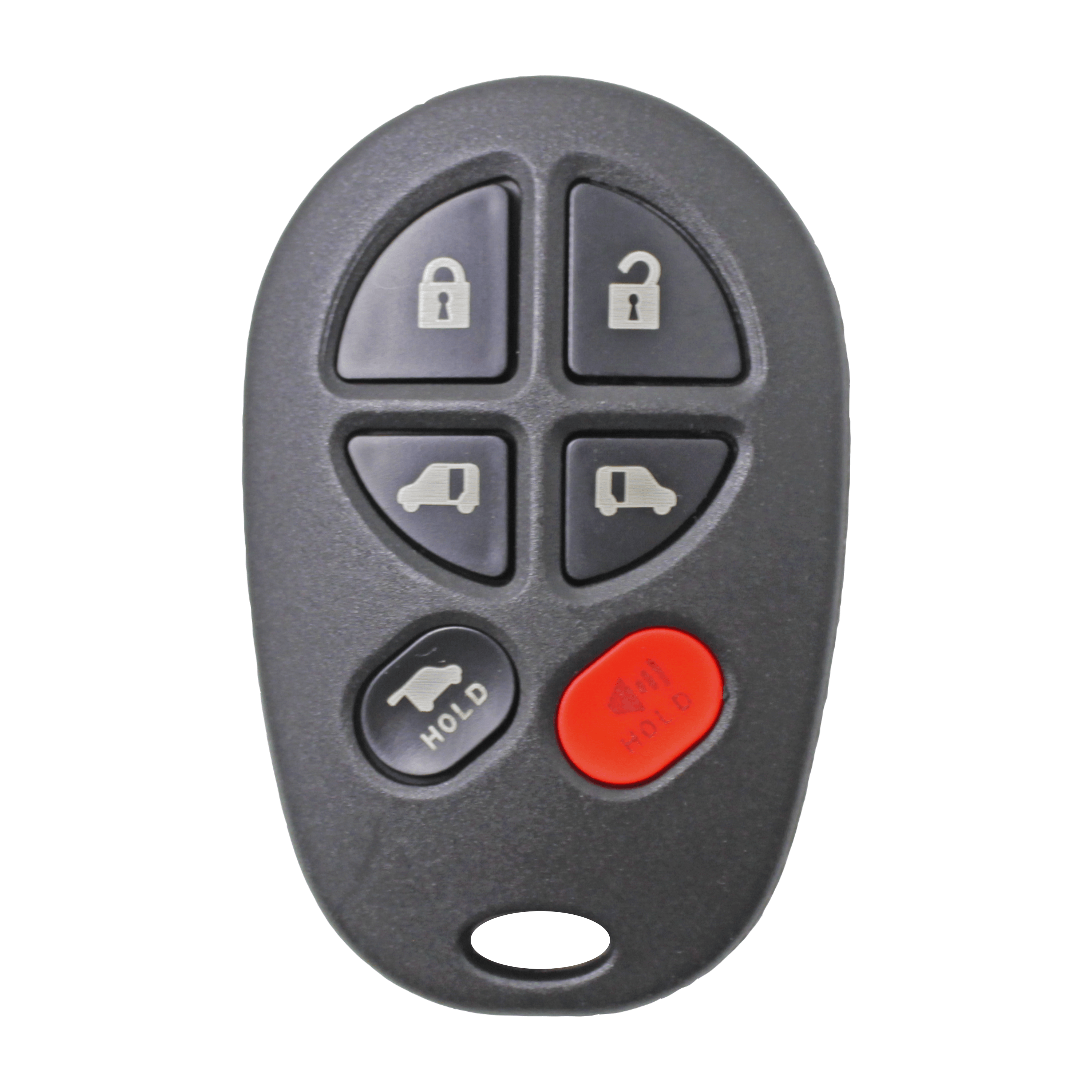 Remote Car Key 6 Button Replacement Shell/Case/Enclosure To Suit Toyota Kluger Aurion
