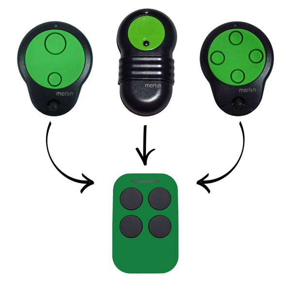 Genuine Code Ezy Remote to suit Merlin