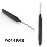 Sparrows Worm Rake With Handle .025